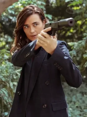 NCIS Tony and Ziva S01 Cote de Pablo Blue Blazer
