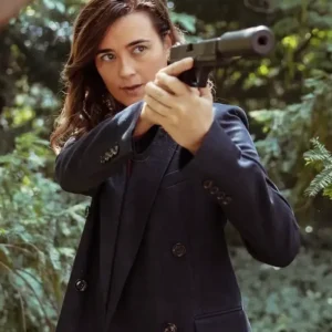 NCIS Tony and Ziva S01 Cote de Pablo Blue Blazer