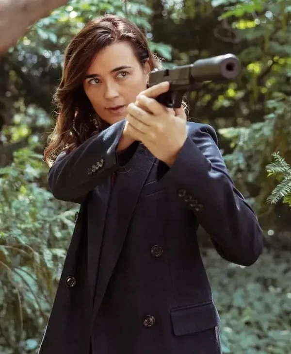 NCIS Tony and Ziva S01 Cote de Pablo Blue Blazer