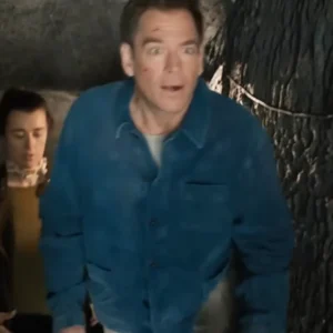 NCIS Tony and Ziva S01 Michael Weatherly Blue Suede Jacket