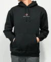 Naruto Primitive Itachi Multi-style Pullover Black Hoodie Front
