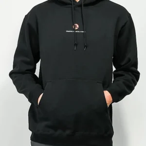Naruto Primitive Itachi Multi-style Pullover Black Hoodie Front