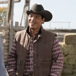 Nathaniel Arcand TV Series Heartland Brown Vest