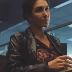 Neighborhood Watch Cecile Cubiló Black Leather Blazer