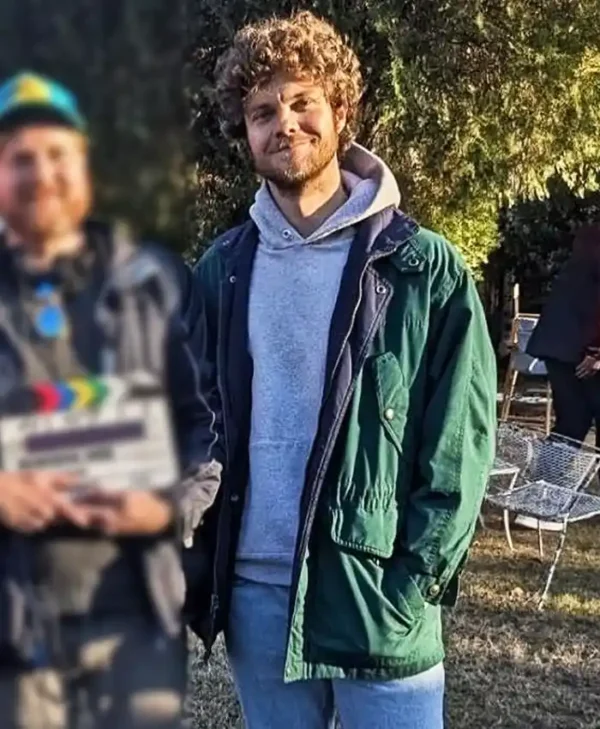 Neighborhood Watch Jack Quaid Green Jacket