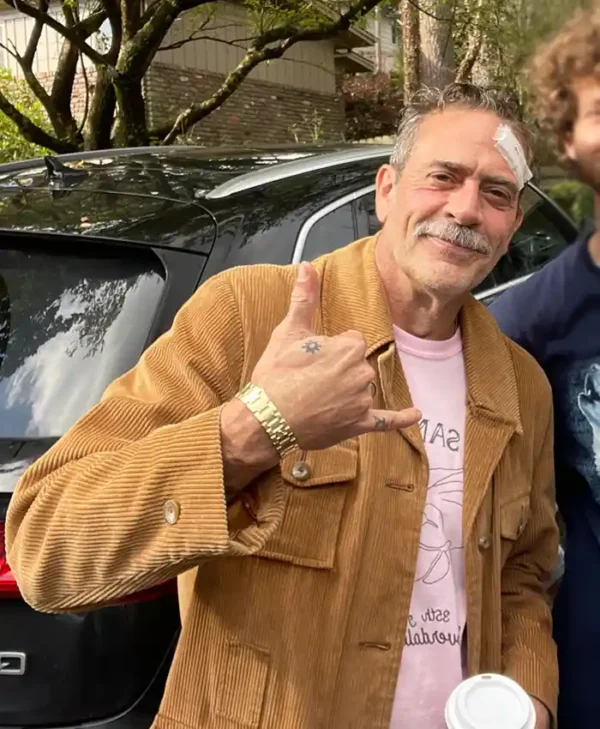 Neighborhood Watch Jeffrey Dean Morgan Brown Jacket
