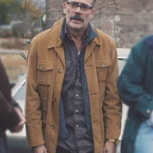 Neighborhood Watch Jeffrey Dean Morgan Brown Jacket Side