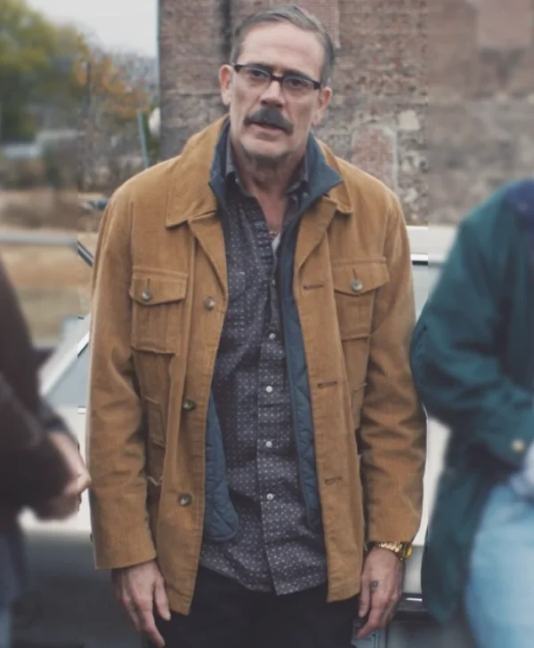 Neighborhood Watch Jeffrey Dean Morgan Brown Jacket Side