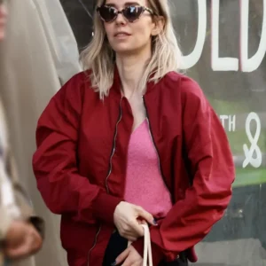 Night Always Comes Vanessa Kirby Bomber Jacket Side