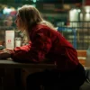 Night Always Comes Vanessa Kirby Red Bomber Jacket