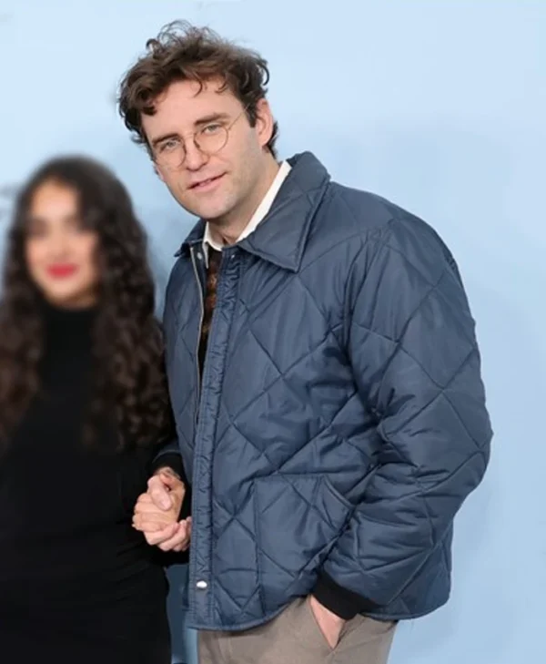 Oh Hi! John Reynolds Blue Quilted Jacket