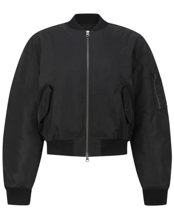 Our Unwritten Seoul S01 Park Bo-young Bomber Jacket Side