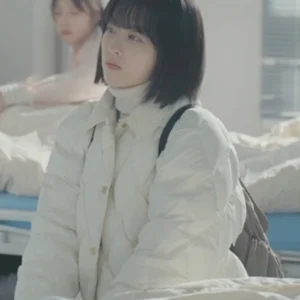 Our Unwritten Seoul S01 Yoo Mi-ji Puffer Jacket Front