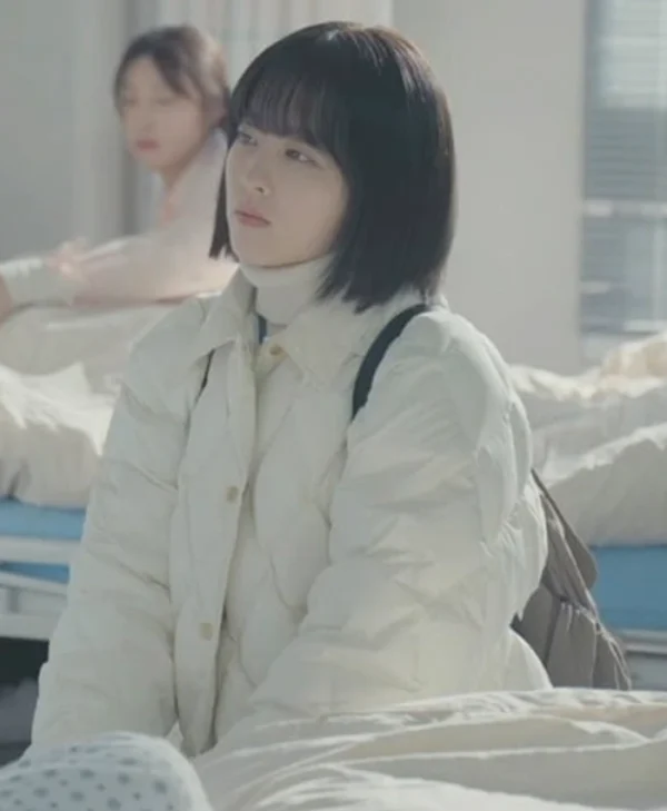 Our Unwritten Seoul S01 Yoo Mi-ji Puffer Jacket Front
