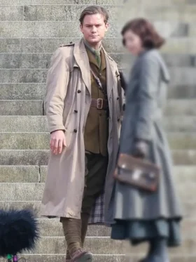 Outlander Blood of My Blood S01 Jeremy Irvine Trench Coat