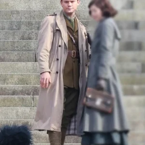 Outlander Blood of My Blood S01 Jeremy Irvine Trench Coat