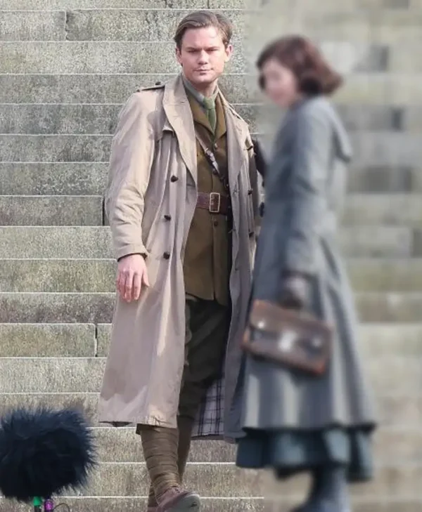 Outlander Blood of My Blood S01 Jeremy Irvine Trench Coat