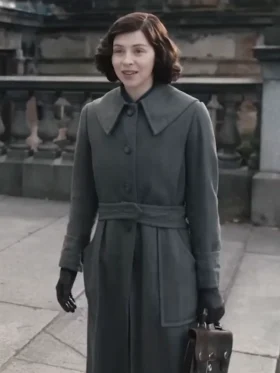Outlander Blood of My Blood S01 Julia Moriston Trench Coat Side