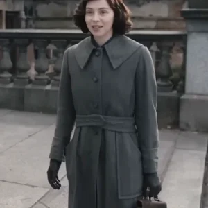 Outlander Blood of My Blood S01 Julia Moriston Trench Coat Side