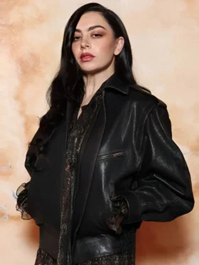 PFW 2025 Charli XCX Black Jacket