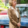 Paper Tiger Scarlett Johansson Brown Suiting Blazer