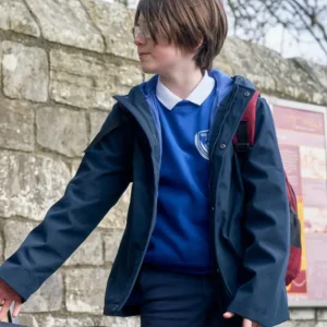 Patience S01 Maxwell Whitelock Blue Hooded Jacket