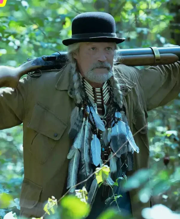 Peacemaker S02 Michael Rooker Brown Jacket Side