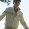 Percy Jackson and the Olympians S02 Charlie Bushnell White Jacket Side