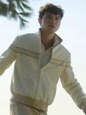 Percy Jackson and the Olympians S02 Charlie Bushnell White Jacket Side