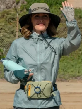 Platonic S02 Rose Byrne Blue Jacket