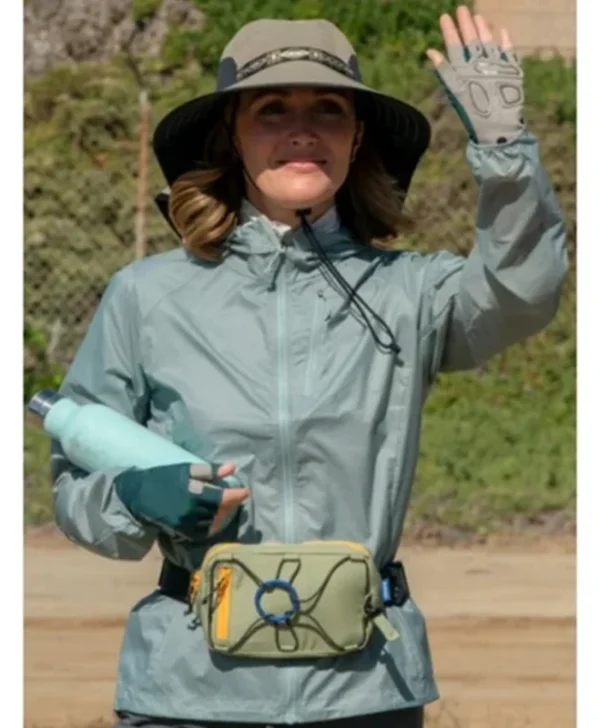Platonic S02 Rose Byrne Blue Jacket