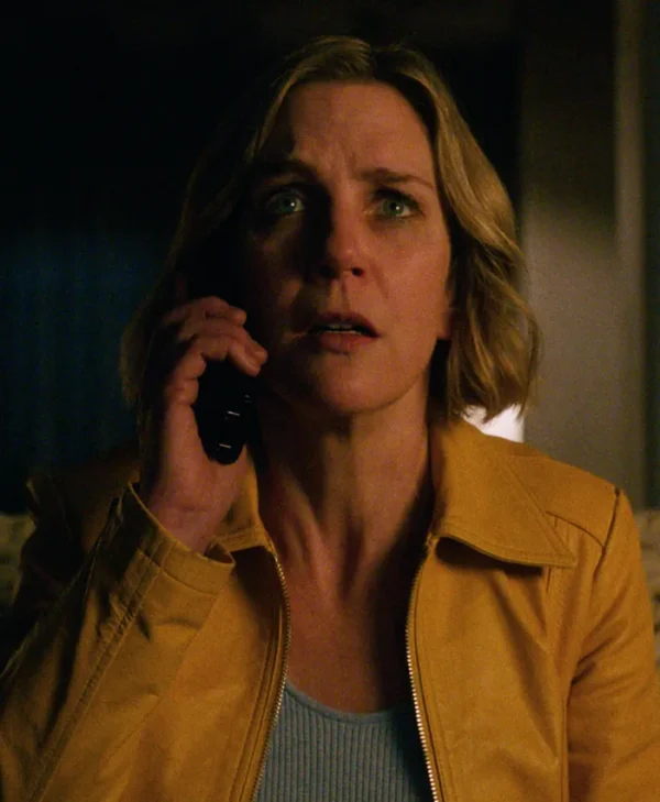 Pluribus S01 Rhea Seehorn Brown Leather Jacket