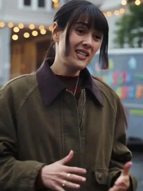 Poker Face S02 Alex Brown Jacket Side