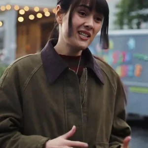 Poker Face S02 Alex Brown Jacket Side