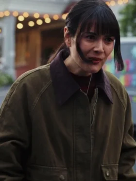 Poker Face S02 Alex Brown Jacket Front