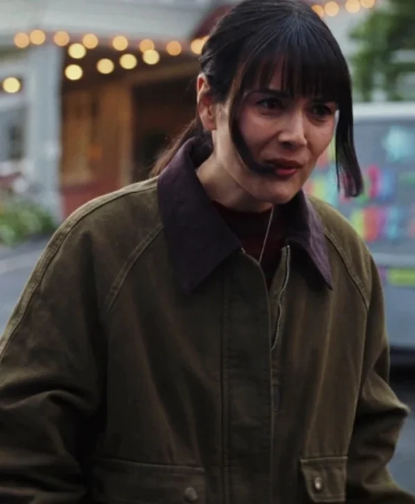 Poker Face S02 Alex Brown Jacket Front