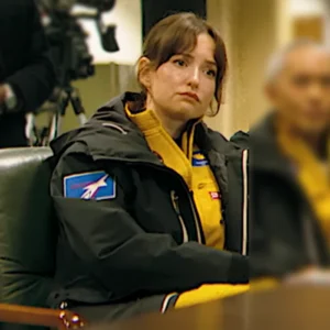 Project Hail Mary Milana Vayntrub Black Jacket