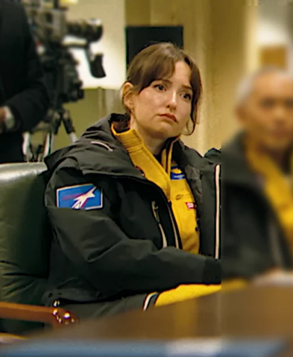 Project Hail Mary Milana Vayntrub Black Jacket