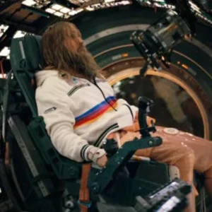 Project Hail Mary Ryan Gosling White Hooded Jacket Side