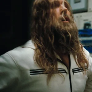 Project Hail Mary Ryan Gosling White Hooded Jacket Back