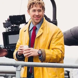 Project Hail Mary Ryan Gosling Yellow Leather Coat