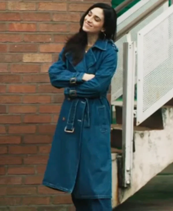 Pushers S01 Cassie Bradley Trench Denim Coat
