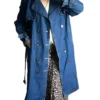 Pushers S01 Cassie Bradley Trench Denim Coat Back