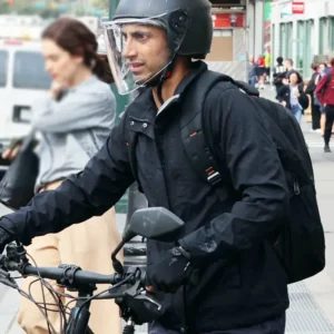 Relay Riz Ahmed Black Jacket Front