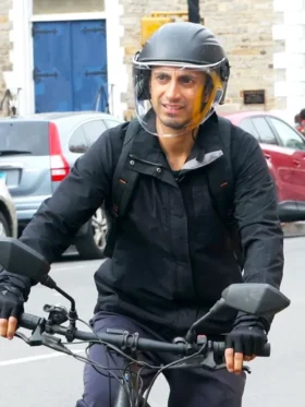 Relay Riz Ahmed Black Jacket