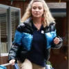 Resident Alien S04 Jenna Lamia Puffer Jacket Side