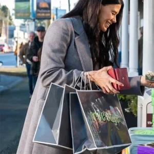 Resident Alien S04 Meredith Garretson Grey Coat Front