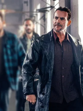 Revival S01 CM Punk Black Leather Coat