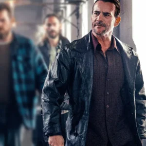 Revival S01 CM Punk Black Leather Coat