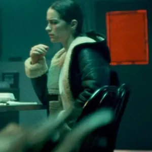 Revival S01 Dana Cypress Shearling Hooded Coat